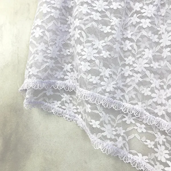 Rachel Roy Lace Cami Shorts Lingerie Set Women XL Pastel Floral Fairy Coquette‎ - Image 5