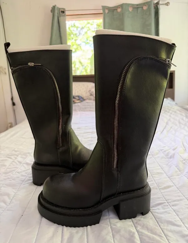 Dolls kill small town girl pocket boots - Image 2