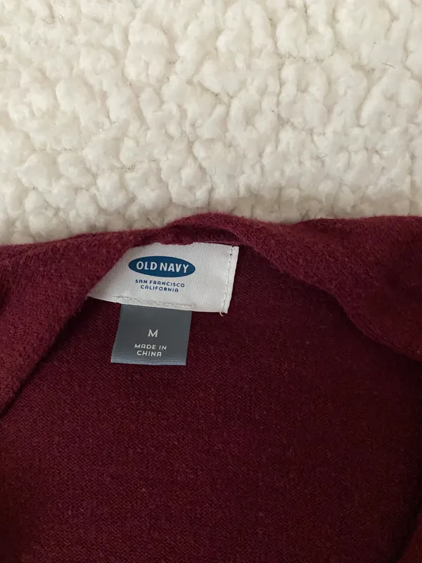 Old Navy Maroon Sweater - Image 6