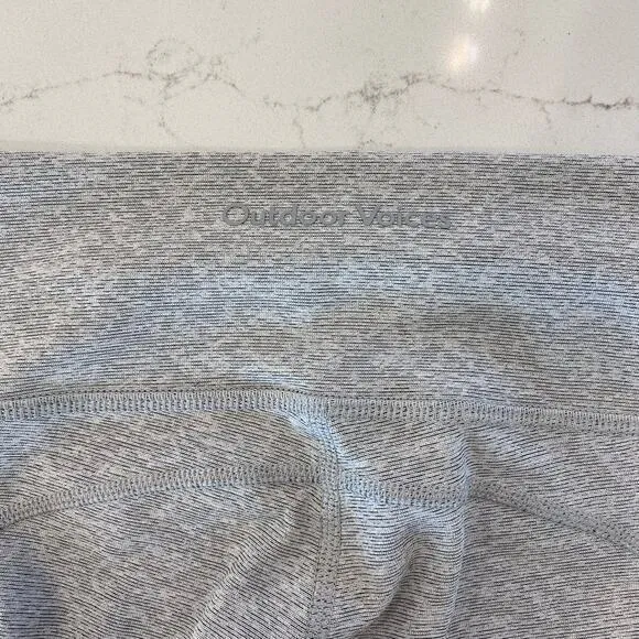 Outdoor Voices Grey Biker Shorts Women’s size XS‎ - Image 3