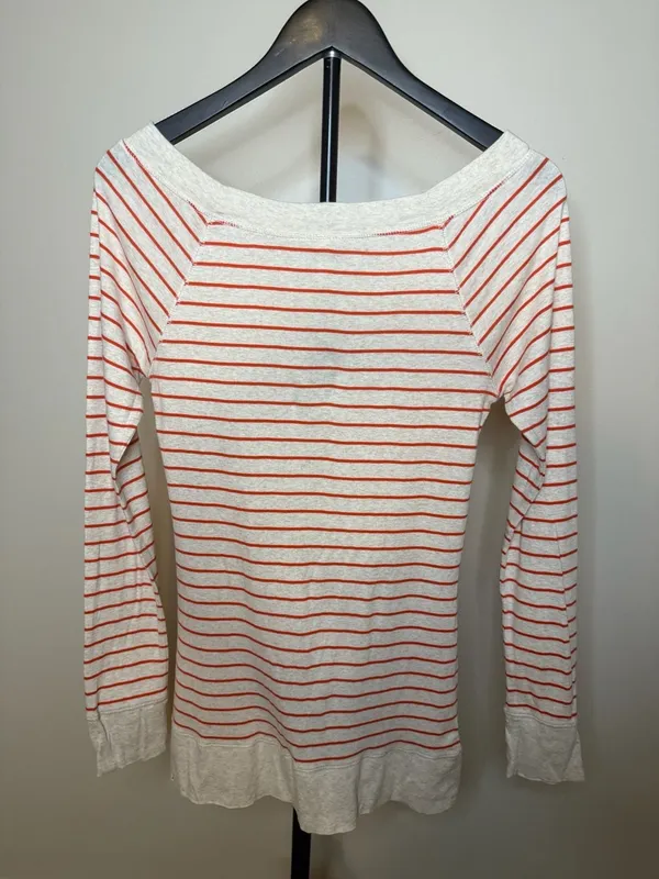 Old Navy Women's Long Sleeve Striped Cotton Pullover Sweater - Image 2