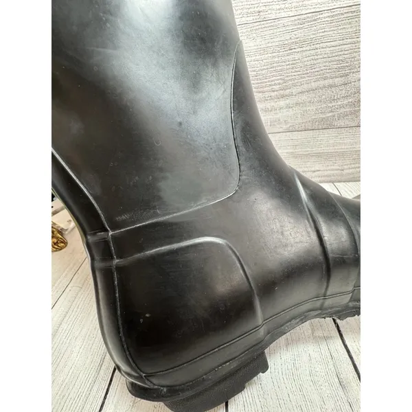 Hunter Original Women's Tall Rain Boots, US Size 8 m/9 F Black - Image 4