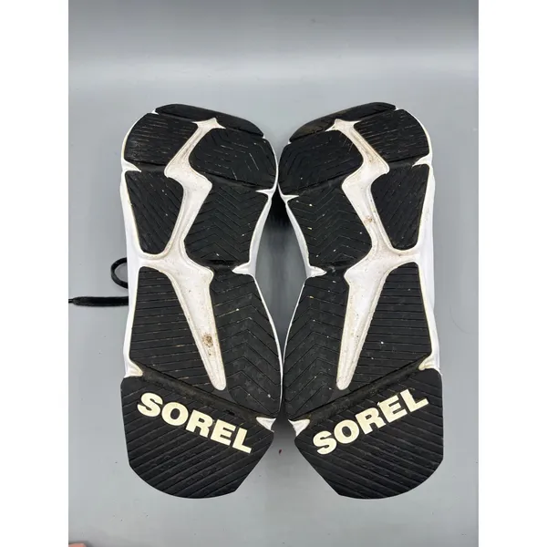 Sorel Womens Sneakers 9.5 NL4145-010 Black Mesh Lightweight‎ Athletic Shoes - Image 8