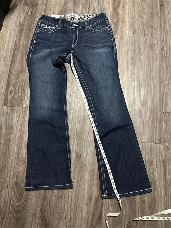 Ariat Women's Dark Blue Bootcut Jeans - Image 9