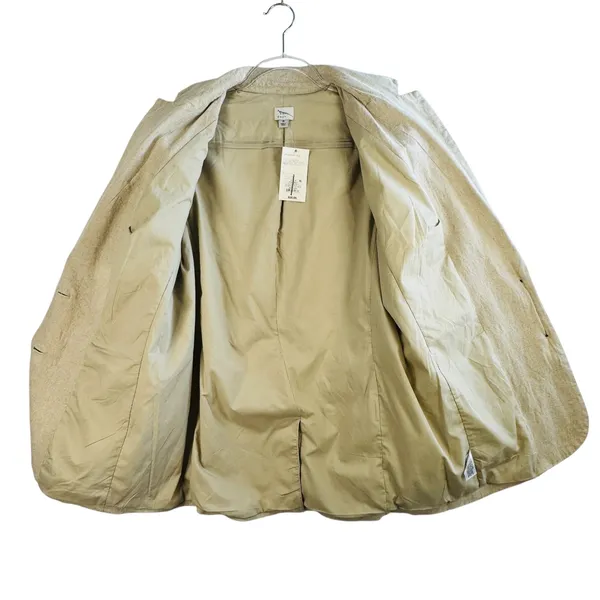 A New Day Linen‎ Blend Oversize Blazer Casual Work Office Career Jacket Beige M - Image 9