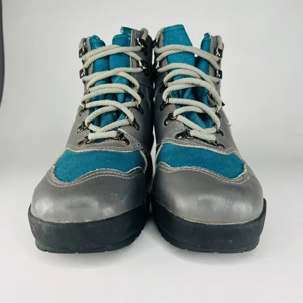 Merrell Air Cushion Thinsulate Mid Hiking Boots Shoes Trail Grey Blue Women 9 - Image 2