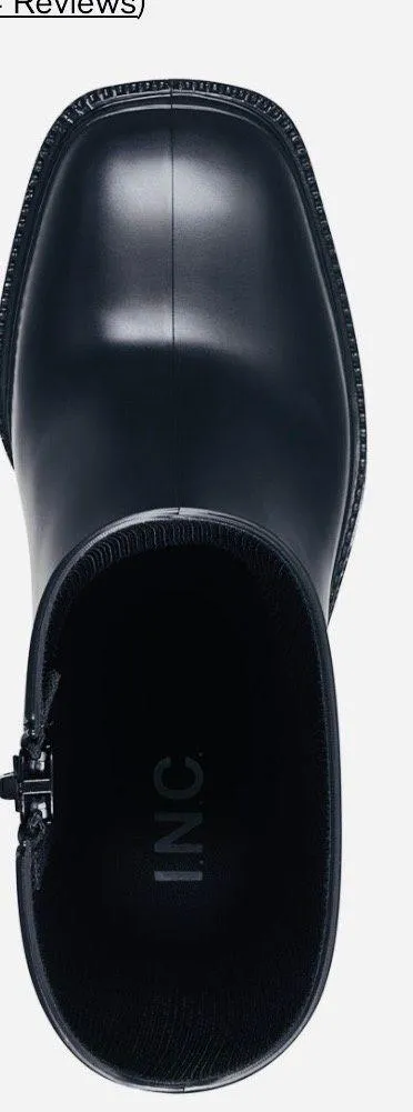 INC International Concepts Women's Everett Rain Boots black size 8 - Image 4