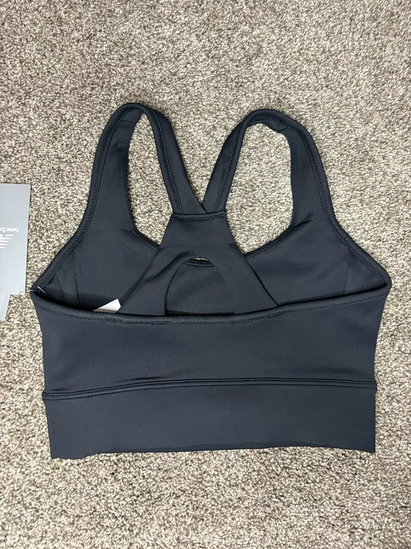 New Balance Sports Bra Black XS - Image 2