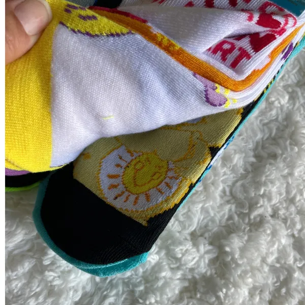 Care Bears Low Cut Socks 10 Pairs Womens Shoe Size 4-10 NEW Colorful Fun - Image 14