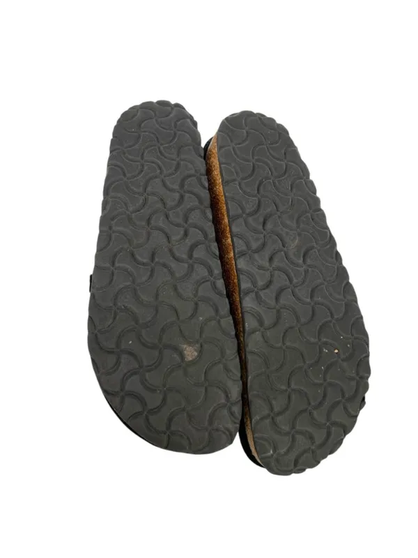 Birkenstock Buckley Shearling Clogs Black Suede Lined Slip-On Shoes Size 38 US 7 - Image 11
