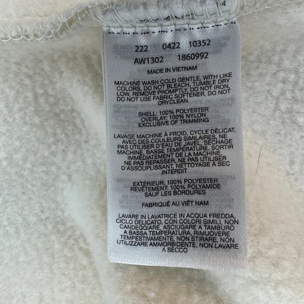 EUC Columbia women’s snap pull over cream 2x - Image 5