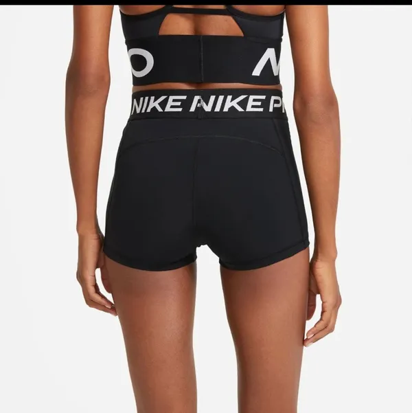 Nike Pro 365 3" Short Black Womens Size XS NWT - Image 4