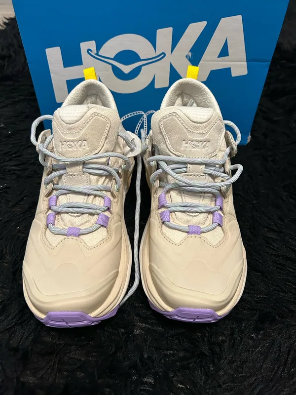 HOKA w Kaha 3 low GTX cream hiking activewear shoes sneakers women’s 7 new - Image 7