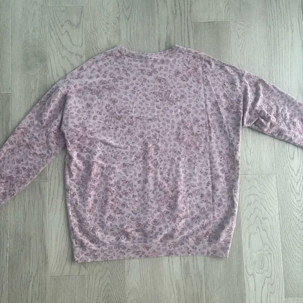Athleta Studio to Street Pullover Sweatshirt Large Pink - Image 4