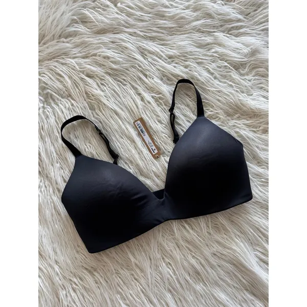 Skims Wireless Form T-shirt Bra Onyx Size 34D - Image 3
