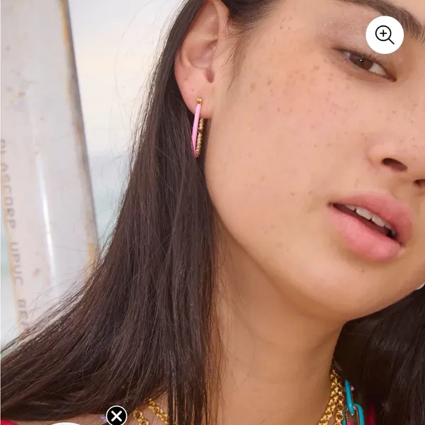 Emma Pills Earrings Pink - Image 6