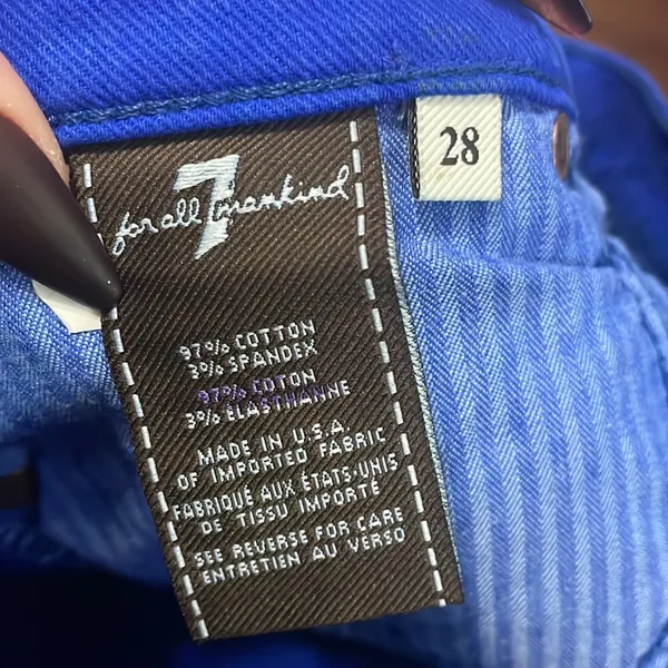 💖 7 For All Mankind Slim Cigarette‎ Jeans - Image 6