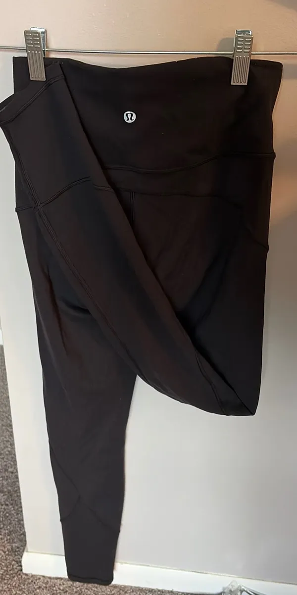 Black Lululemon Align Leggings - Image 2