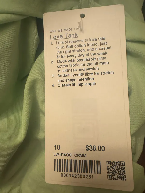 NWT Lululemon Love Tank - Image 5