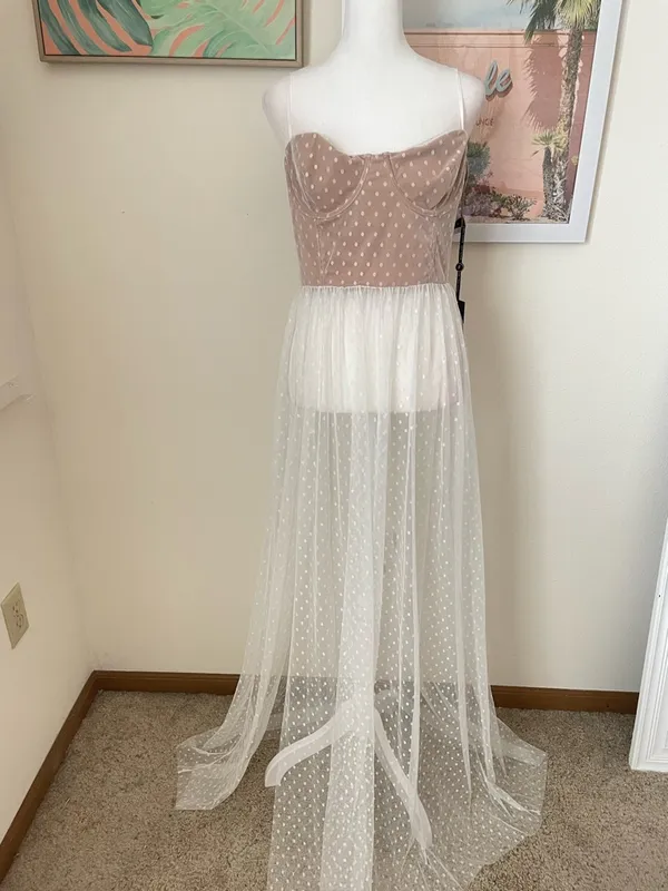 White Fox Boutique Totally Bangin’ Dress Only**NO BOTTOMS** XL - Image 5