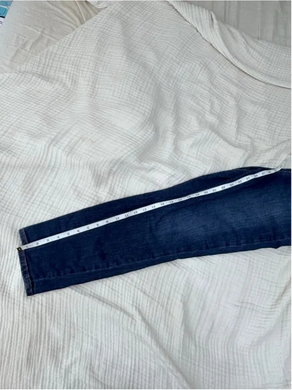 Women's Sam Edelman The Stiletto High Rise Skinny Jeans Blue Size 30 - Image 8
