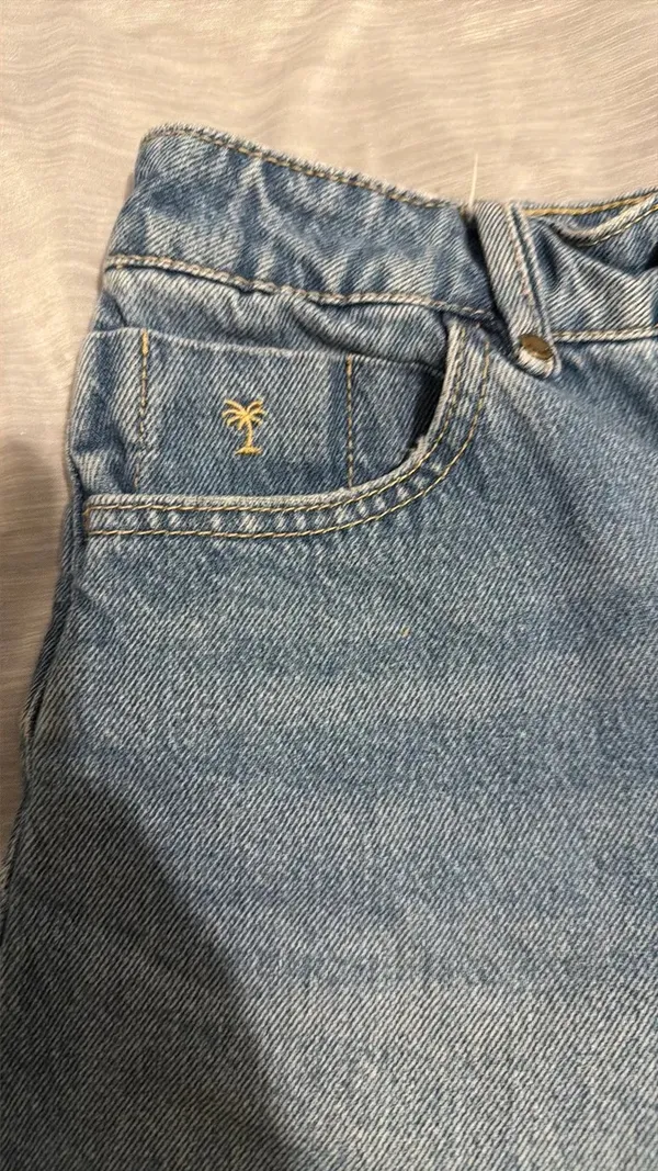 Thrills High-Waisted Jean Shorts - Image 2