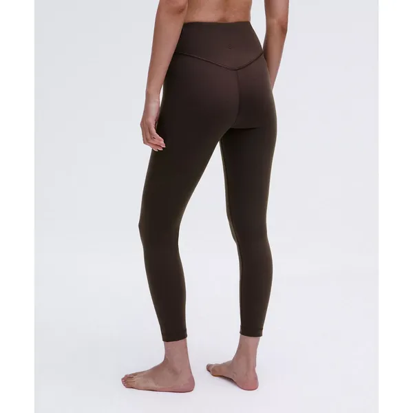 Lululemon Wunder Under SmoothCover High-Rise Tight 25" Size 6 Espresso NWT - Image 2