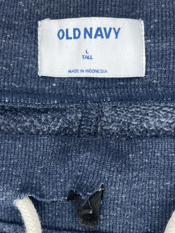 Old Navy Womens Blue Soft Pockets Pull on, Joggers Sweatpants. L Tall - Image 4