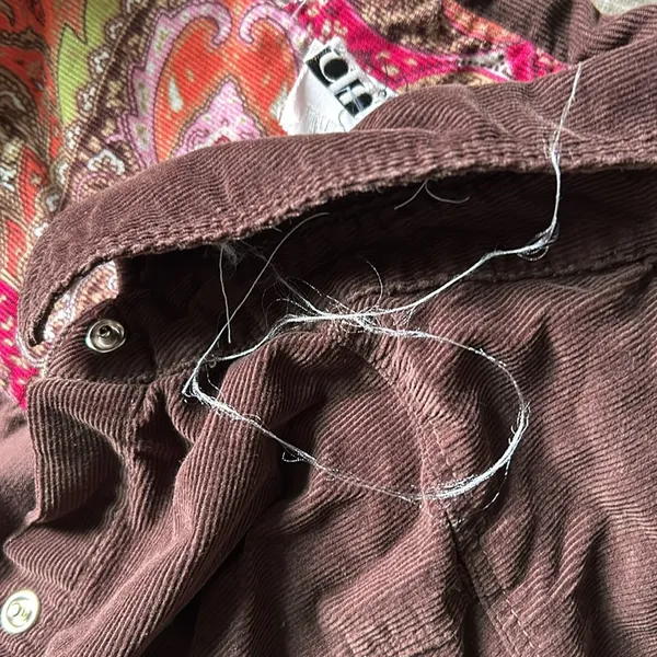 Duo corduroy jacket Brown Size XL - Image 3