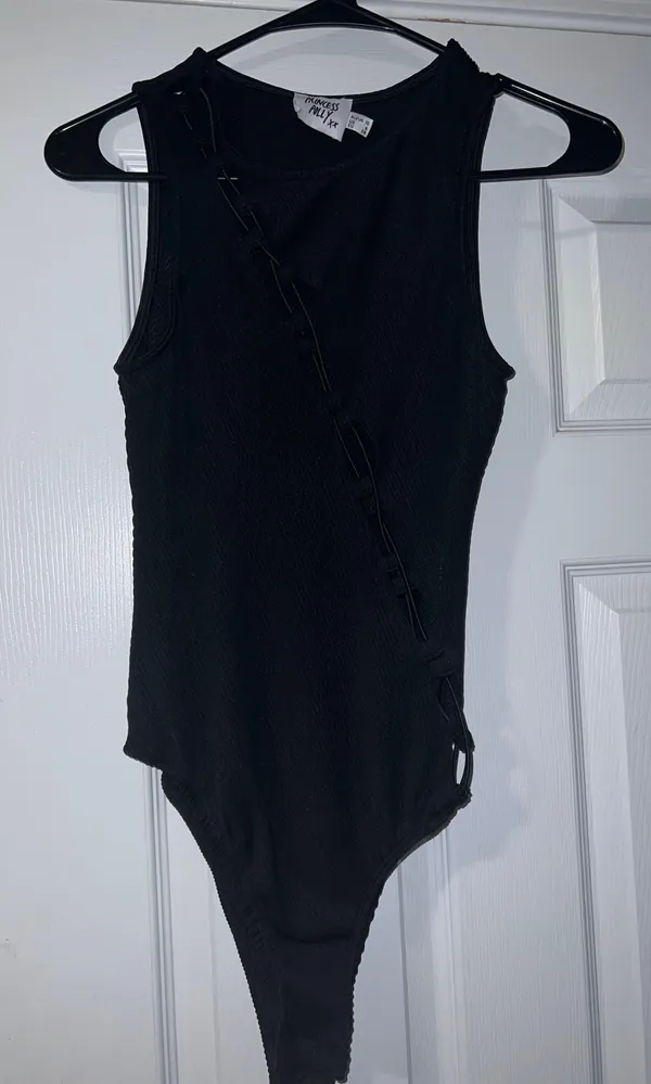 Princess Polly Black Cut-out Body Suit - Image 3