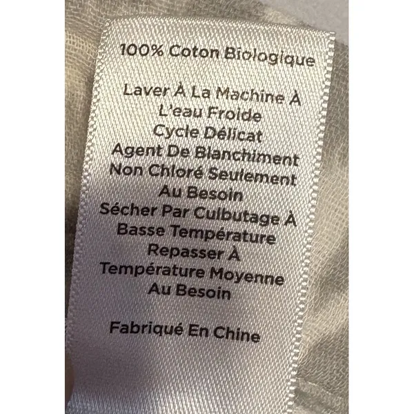 Talbots Haven Well Within 100% Organic Cotton Gauzy Lightwght Lounge Top Size M - Image 6