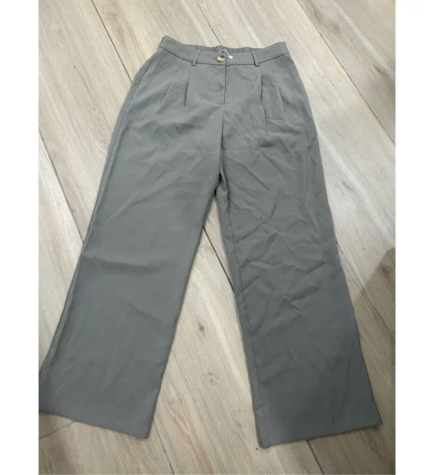 NEW LILLUSORY Wide Leg Dress Pants High Waisted Dressy Trousers L - Image 2