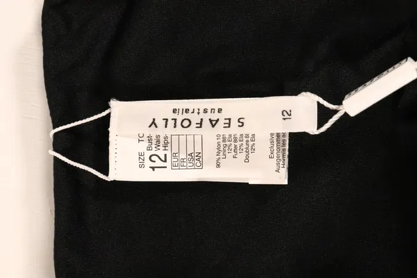 Seafolly NWT Your Type Spliced Wide Side Retro Swim Bottoms - Image 11