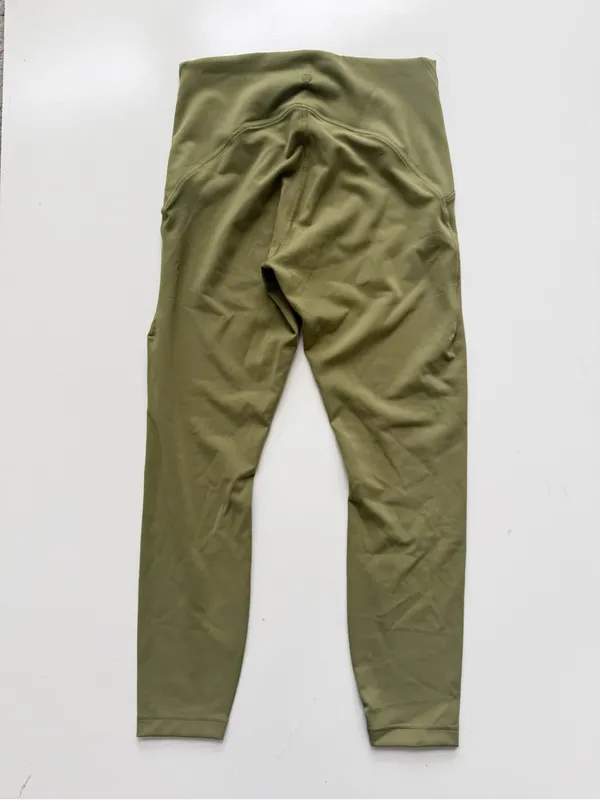 lululemon InStill High-Rise Leggings Bronze Green Size 8 - Image 8
