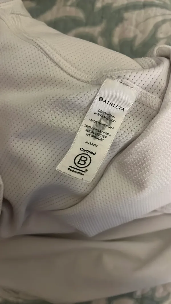 Athleta Skirt Tennis White - Image 6