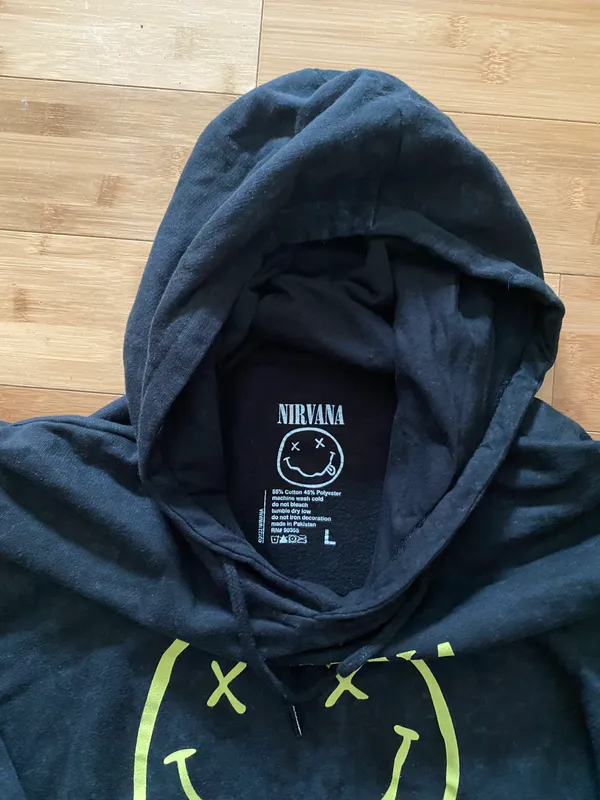 Nirvana Acid Wash Hoodie - Image 4