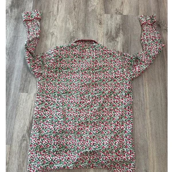 Roller Rabbit Roberta Christmas Holly Berry Size Small Womens Pajamas Set - Image 7