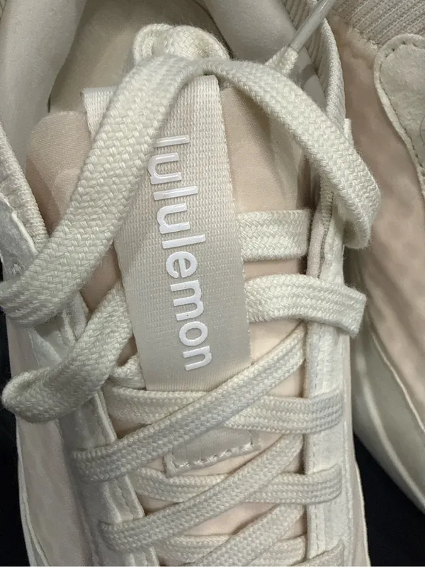 Lululemon CrossCity Sneaker Women’s Size 9 Cream Ivory Walking Shoes EU 41 - Image 6