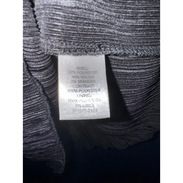 Christopher Banks Lace Blouse Floral‎ Womens Med Tiered Textured Asian Inspired - Image 7