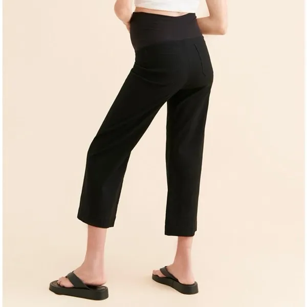 Maeve by Anthropologie Maternity Colette Pull-On Pants Women’s 10M Black - Image 6