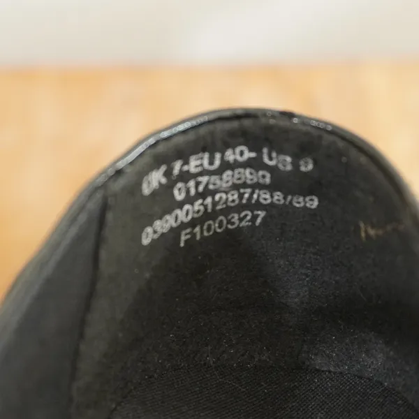 ASOS Women's Size 9 Black Platform Mary Jane‎ Block Heel Shoes Whimsigoth Retro - Image 6