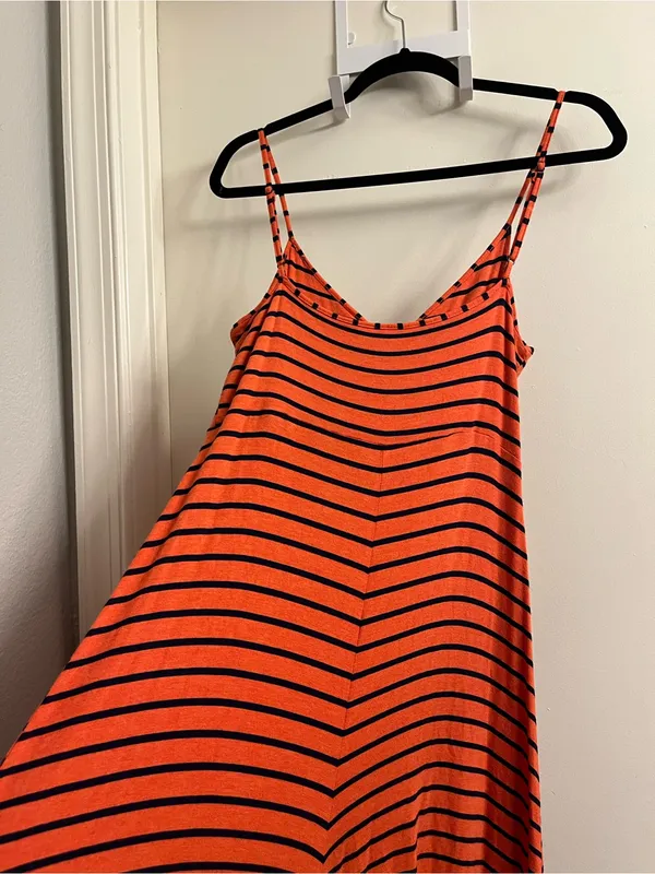 Anthropologie Lissa Striped Wide Leg Jumpsuit Size Small - Image 8