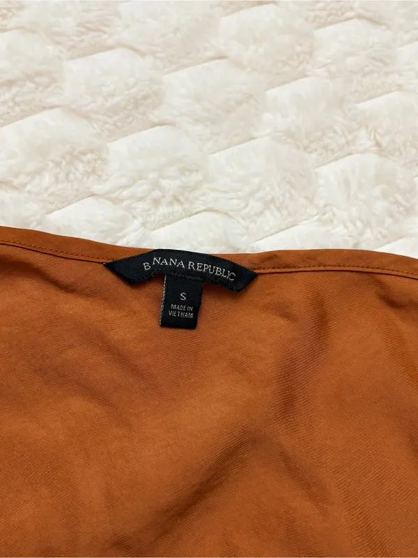 Banana Republic Burnt Orange Spaghetti Strap Camisole - Image 5