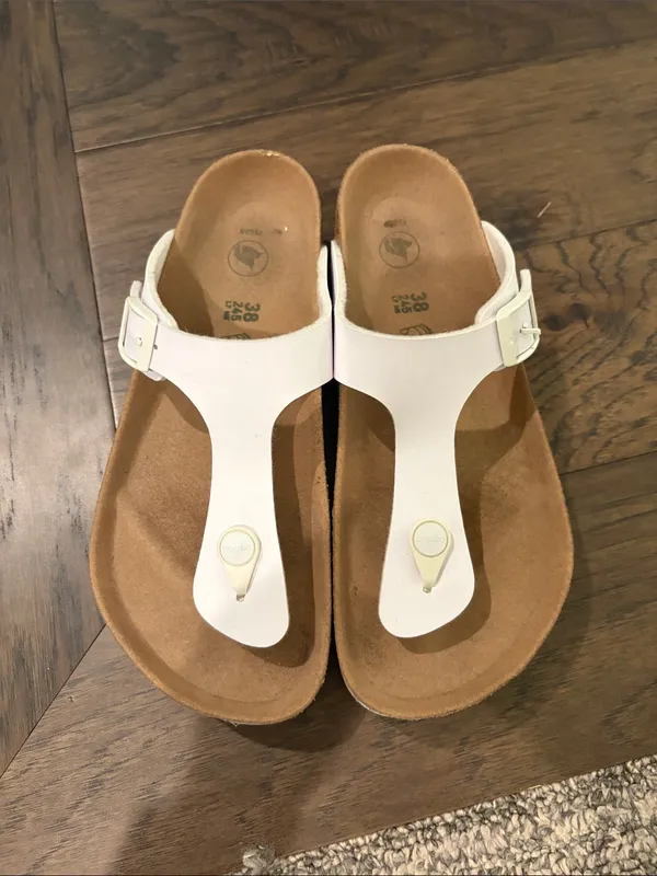 Papillion by Birkenstock Gizeh Vegan Platform Sandal Sz 38 - Image 7