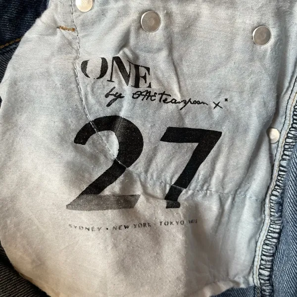ONE TEASPOON‎ Awesome Baggies Distressed Low Rise Jeans Size 27 - Image 10