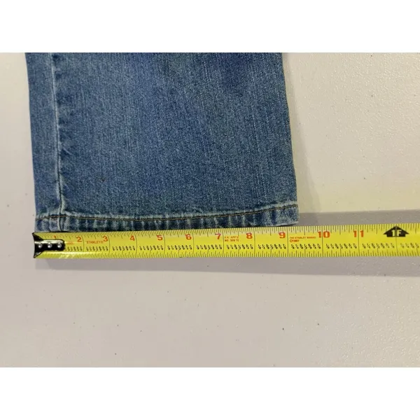 Vintage 90s Levi's 965 Wide Leg Jeans Made in USA Size 5 Long - Image 14