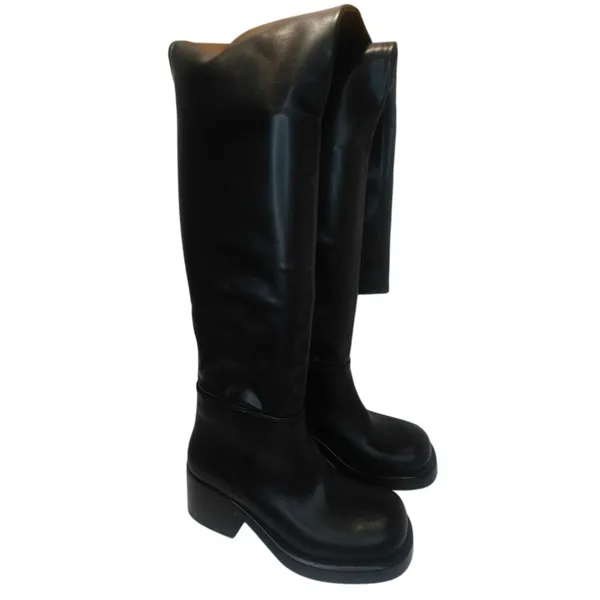 Black thigh high Boots by Jeffrey Campbell sz 5 - Image 3