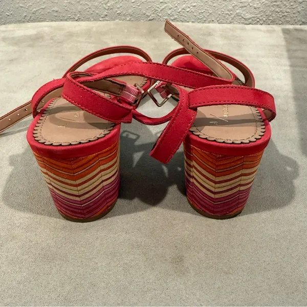 Anthropologie Tia Heeled‎ Sandals Size 8 - Image 5