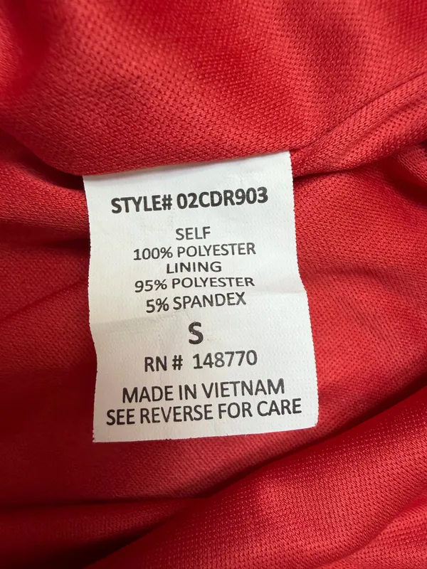 Sienna Sky Red Floral Button-Front Midi Dress, Size S, MSRP $40 - Image 6