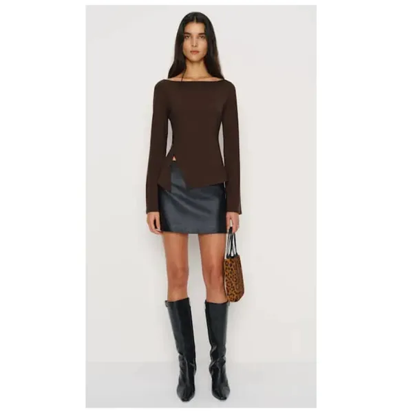 Reformation Nicola Knit Top Size Small - Image 11